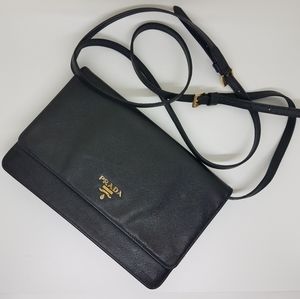 Authentic PRADA Saffiano Leather Crossbody